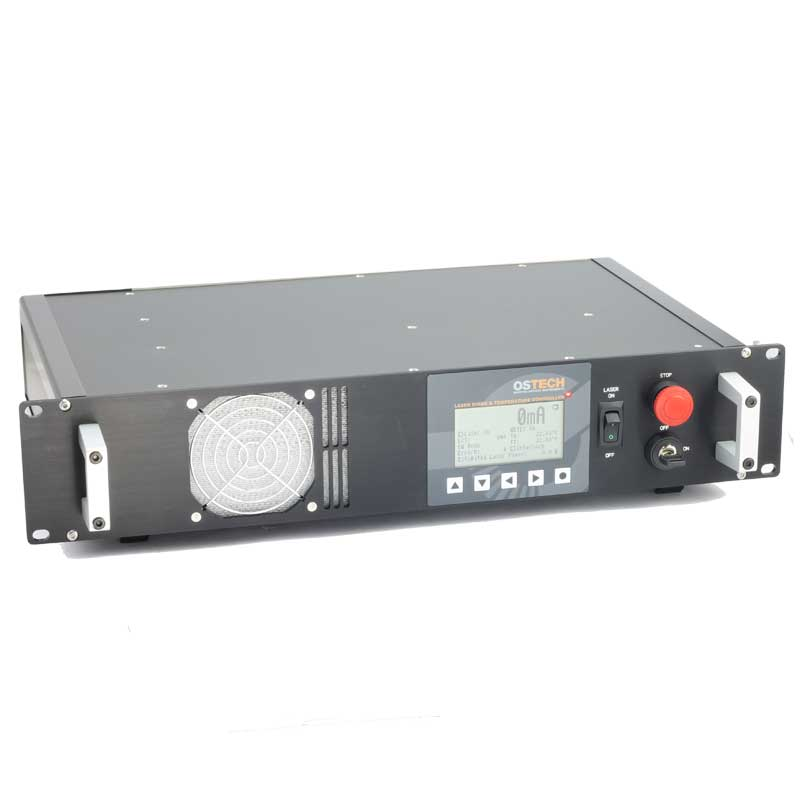 Calibrated Turn-Key 808nm High Power Laser Diode Source and Control System, Integrated 808nm 50 Watt DILAS Source, CW and QCW Operational Modes