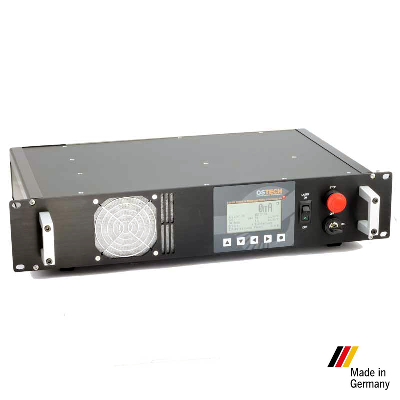 Turn-Key Calibrated 808nm, 4 Watt Laser Diode Source and Control System with Fiber Coupled Output