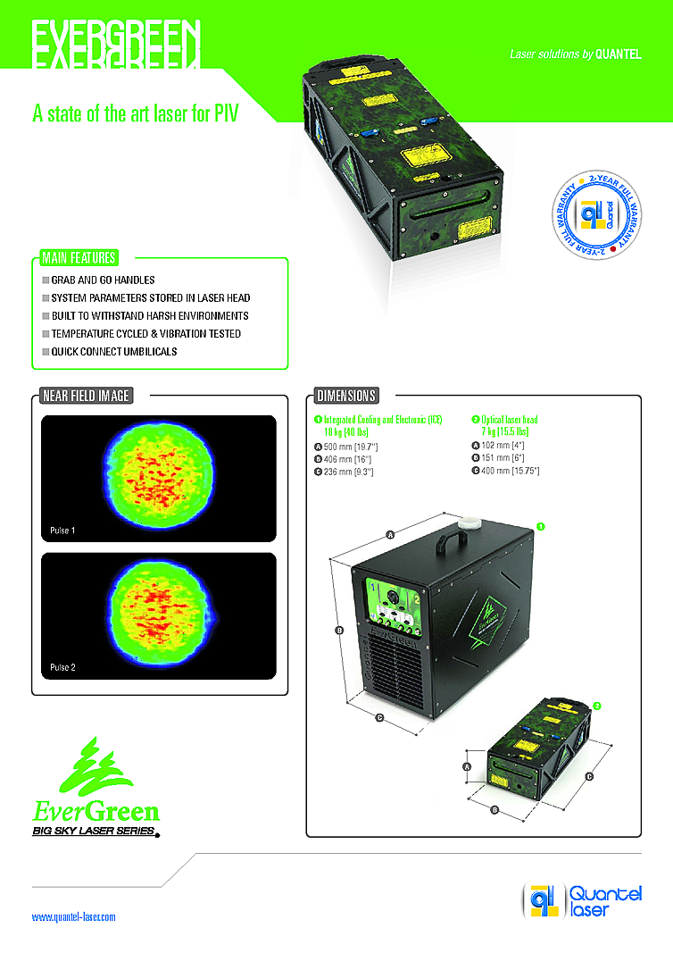 532 nm Nanosecond Laser, 200mJ