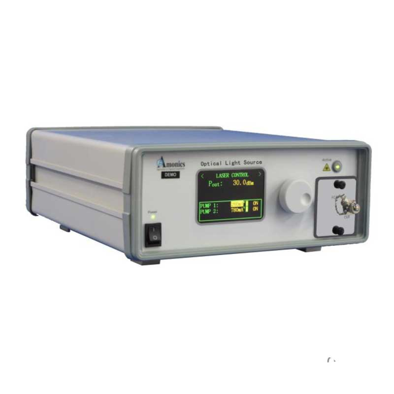 Turn-Key Fiber Laser, 1550nm Ultra-Narrow Linewidth,  2 Watts of Output Power, Laboratory Research Instrument