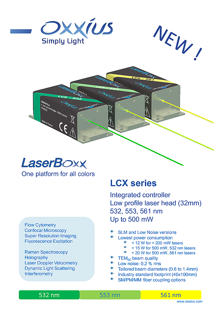 CW Laser, 561nm, 500mW