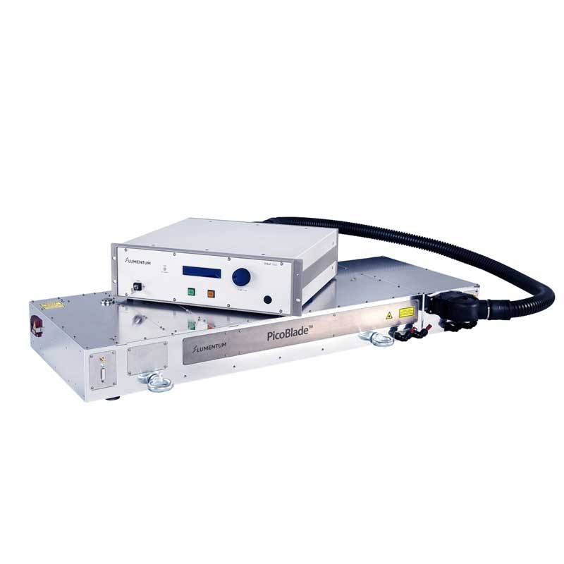 PicoBlade Picosecond Micromachining Laser; A Fully Featured and Machine Ready System: 1064nm, 532nm, 355nm