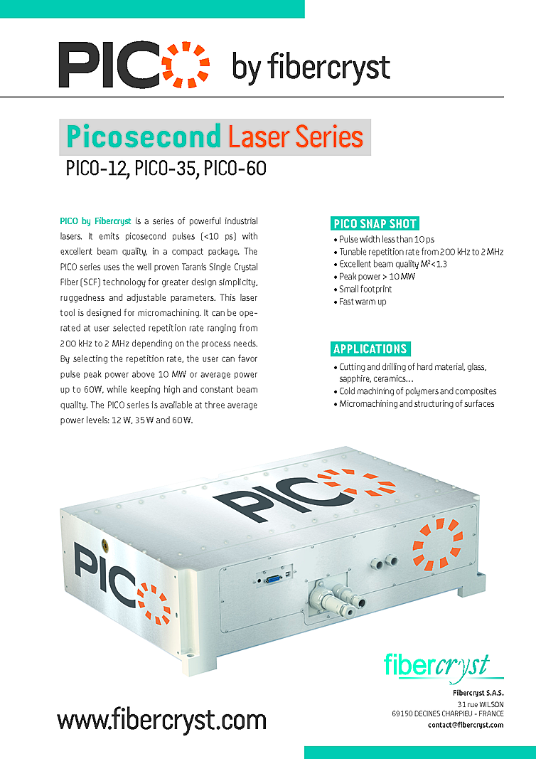 Picosecond Laser, 1030nm, 60W