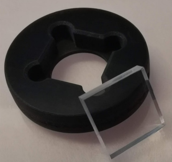 488nm /  m=7　Vortex Lens - Spiral Phase Plate (11x11x2.5 mm)　　