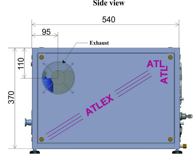 1kHz Excimer Laser: ATLEX-1000-I