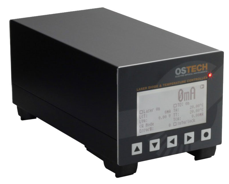 Precision Benchtop Laser Diode Controller: 4 Amp Current Source, 56W TEC Controller