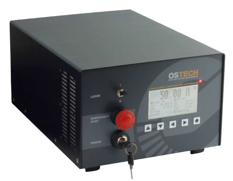 Precision Benchtop Laser Diode Current Source with Dual TEC Controllers