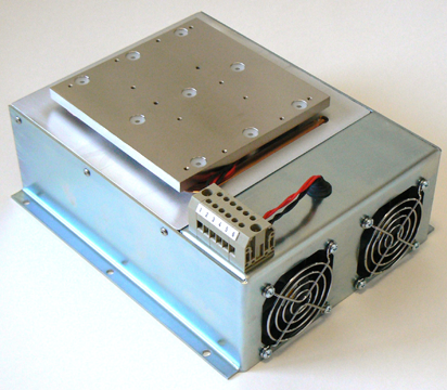 150 Watt High Power Laser Diode Heat Sink and Cooling Mount Module