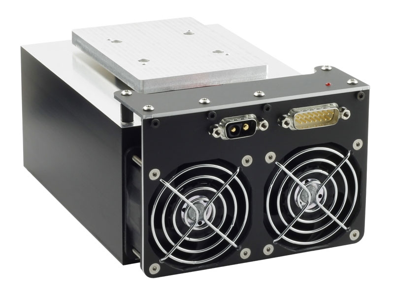 80 Watt to 110 Watt High Performance Laser Diode Cooling Block: Integrated TEC and Fan Based Cooling